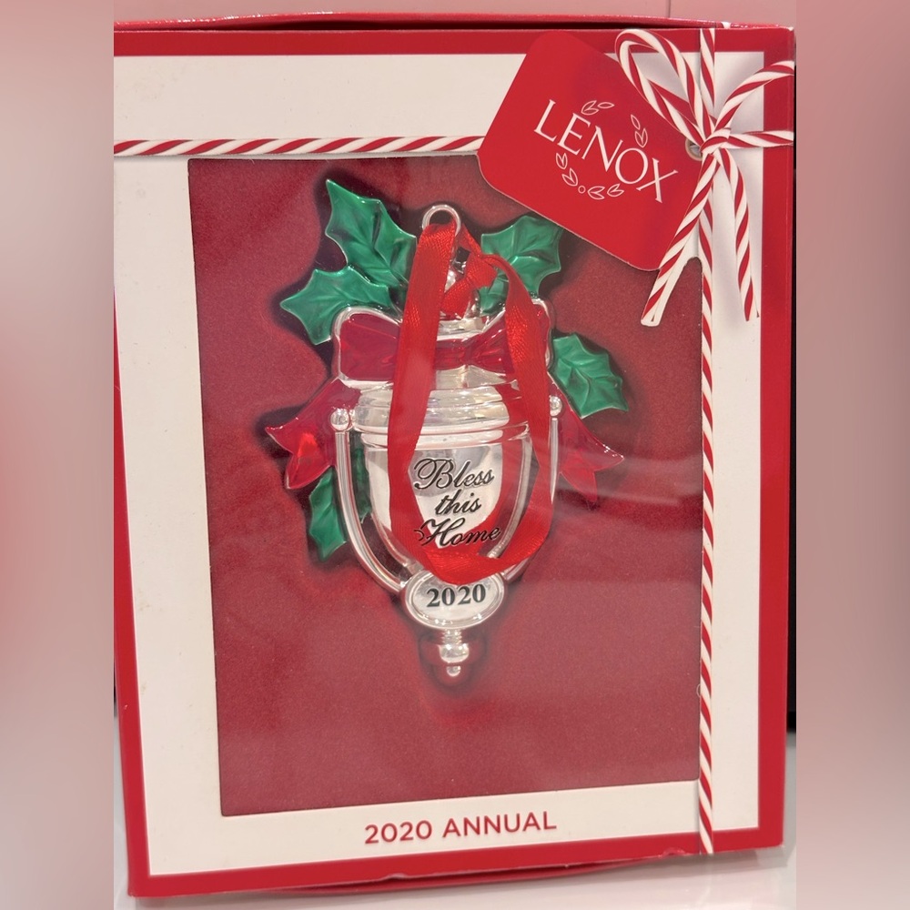 NIB Lennox 2020 bless this Home Christmas ornament